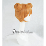 Love Live Kousaka Honoka Orange Bun Cosplay Wig
