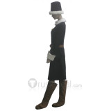 Fairy Tail Juvia Lockser Black Suit Cosplay Costume