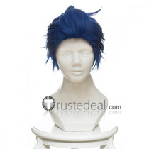 Violet Evergarden Gilbert Bougainvillea Blue Cosplay Wig
