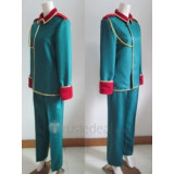 Inazuma Eleven Teikoku Gakuen Uniform Green Black Cosplay Costume