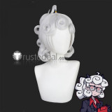 Helltaker Lucifer Pandemonica Malina White Cosplay Wigs