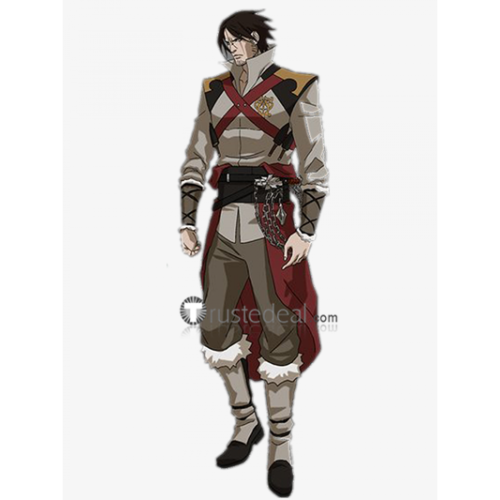 Castlevania Vampire Hunter Trevor Belmont Cosplay Costume