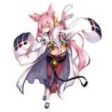 BLAZBLUE Kokonoe Mercury White Red Cosplay Costume
