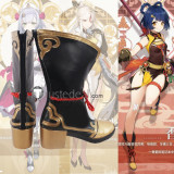 Genshin Impact Fischl Lisa Razor Xiangling Jean Cosplay Shoes Boots