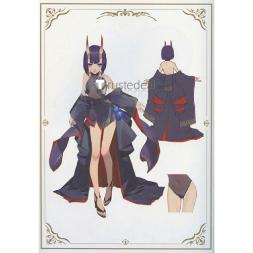 Fate Grand Order FGO Assassin Shuten Douji Cosplay Shoes