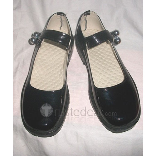 Inu X Boku Shirakiin Ririchiyo Black Cosplay Shoes