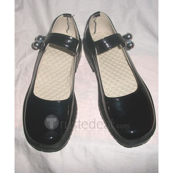Inu X Boku Shirakiin Ririchiyo Black Cosplay Shoes