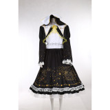 Touhou Project Marisa Kirisame Black Lolita Dress Cosplay Costume