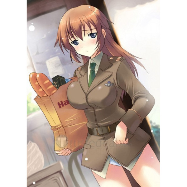 Strike Witches Charlotte E Yeager Cosplay Costume