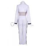 Tokyo Ghoul Ken Kaneki Battle Suit White Cosplay Costume