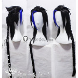 League of Legends Kayn The Shadow Reaper Odyssey Blue Black Styled Cosplay Wig