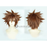 Kingdom Hearts II Sora Ventus Brown Cosplay Wigs
