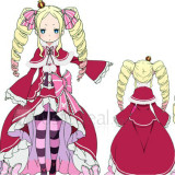 Re ZERO Starting Life in Another World Beatrice Pink Lolita Cosplay Costume