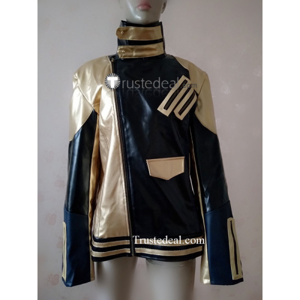 Commission Power Rangers Dino Force Brave Brave Gold Dino Jacket Cosplay Costume