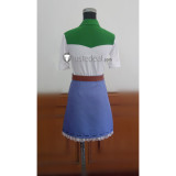 My Little Pony Equestria Girls Human Applejack White Blue Cosplay Costume