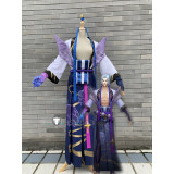 League of Legends LOL Spirit Blossom Cassiopeia Yone Purple Blue Cosplay Costumes