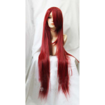 11 Eyes Kusakabe Misuzu Long Red Cosplay Wig