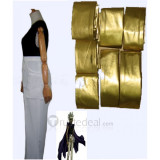 Yu-Gi-Oh YuGiOh Marik Ishtar White Black Purple Cape Cosplay Costume