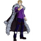 Fairy Tail Laxus Dreyar Black Coat Cosplay Costumes