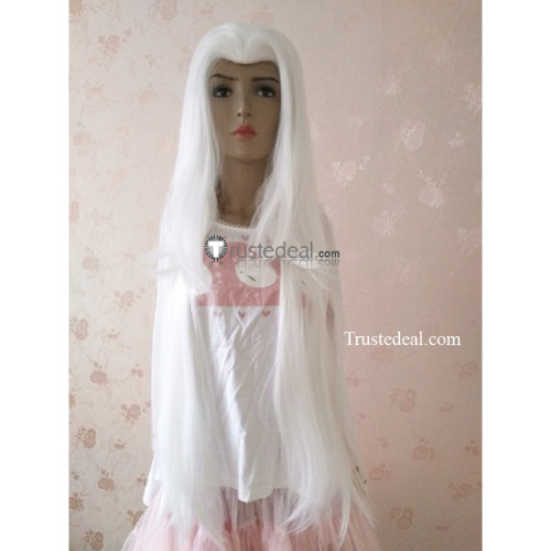 Voltron Legendary Defender Prince Lotor Long White Cosplay Wig 80cm
