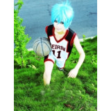 Kurokos Basketball Seirin Kuroko Tetsuya White Uniform Cosplay Costume