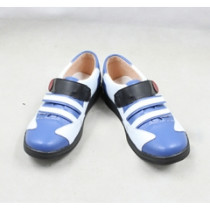 Yowamushi Pedal Hakone gakuen Bicycle Race Todou Jinpachi and Arakita Blue Cosplay Shoes
