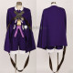 BLAZBLUE Carl Clover Purple Cosplay Costume