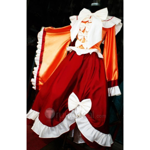 Touhou Imperishable Houraisan Kaguya Cosplay Costume