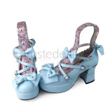 Sweet Red PU Lolita Shoes