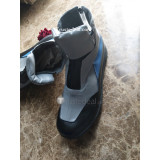 Black Gray Cosplay Boots Shoes