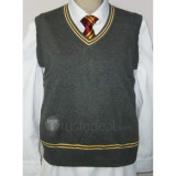 Harry Potter Gryffindor Cosplay Vest and Tie and Shirt