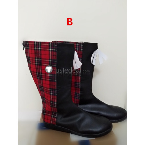 Zombie Land Saga Sakura Ai Saki Yugiri Lyli Tae Junko Franchouchou Idols Cosplay Shoes Boots