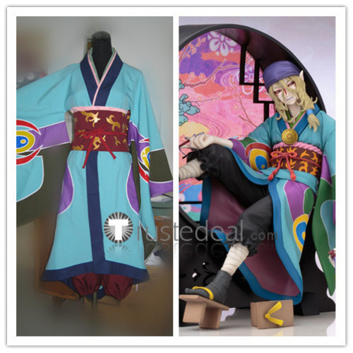 Mononoke Medicine Seller Kusuriuri Kimono Cosplay Costume