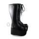 Black Lolita High Platform Boots