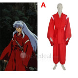 Inuyasha Inu-Yasha Red Cosplay Costume