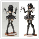 Edward Scissorhands Bishoujo Female Gothic Halloween Black Cosplay Costume