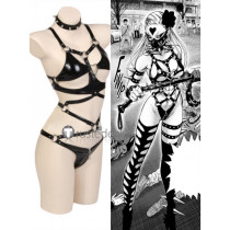 One Punch Man Do-S Black Pleather Cosplay Costume