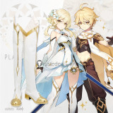 Genshin Impact Jean Traveler Diluc Klee Sucrose Amber Cosplay Shoes Boots