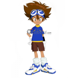 Digimon Adventure DigiDestined Yagami Taichi Blue Cosplay Costume