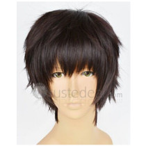 Uta no Prince-sama Cecil Aijima Short Dark Brown Cosplay Wig