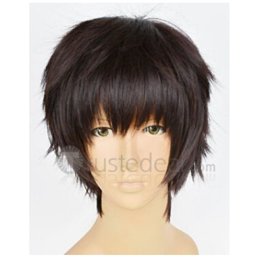 Uta no Prince-sama Cecil Aijima Short Dark Brown Cosplay Wig