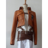 Attack on Titan Shingeki no Kyojin Military Police Brigade Annie Leonhart Cosplay Costume