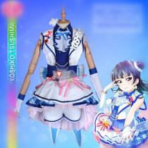 Love Live Sunshine Aqours AC URs Hanamaru Ruby Dia Mari Chika Yoshiko Riko Kanan Cosplay Costume