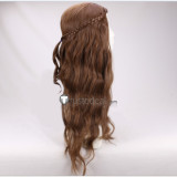 Game of Thrones Queen Margaery Tyrell Braid Brown Cosplay Wig