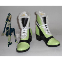 Dramatical Murder Noiz Genderbend Green Cosplay Boots Shoes