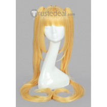 BLAZBLUE Rachel Alucard Blonde Ponytails Cosplay Wig