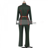 Youjo Senki Saga of Tanya the Evil Tanya von Degurechaff Viktoriya Ivanovna Serebryakov Green Military UniformCosplay Costumes