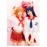 Love Live Valentine's Day Kotori Umi Maki Eli Nico Hanayo Nozomi Rin Honoka Uniform Cosplay Costume
