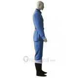 Hetalia Axis Powers 2P Italy Feliciano Vargas Blue Brown Cosplay Costume