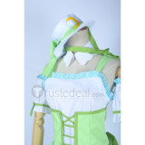 Love Live Rin Hoshizora Green Maid Cosplay Costume